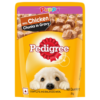 Pedigree Puppy Chicken Chunks Wet Dog Food in Gravy