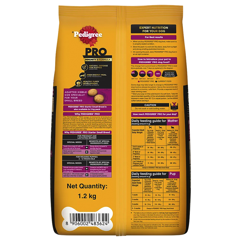 Pedigree Professional Starter Mother and Pup