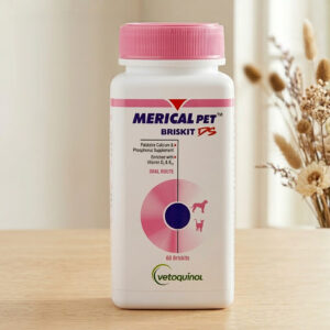 Merical Pet Briskit Calcium Supplement for Dogs and Cats